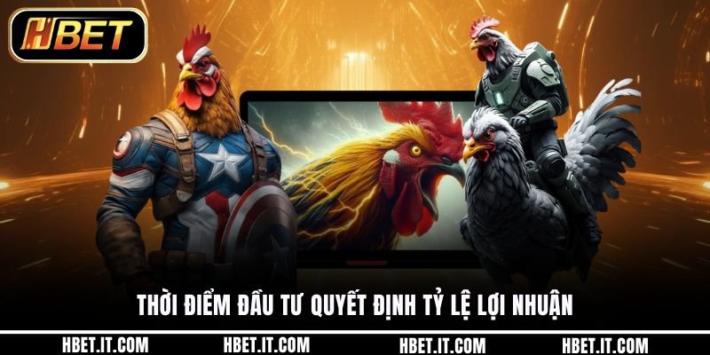 Thời điểm đầu tư quyết định tỷ lệ lợi nhuận