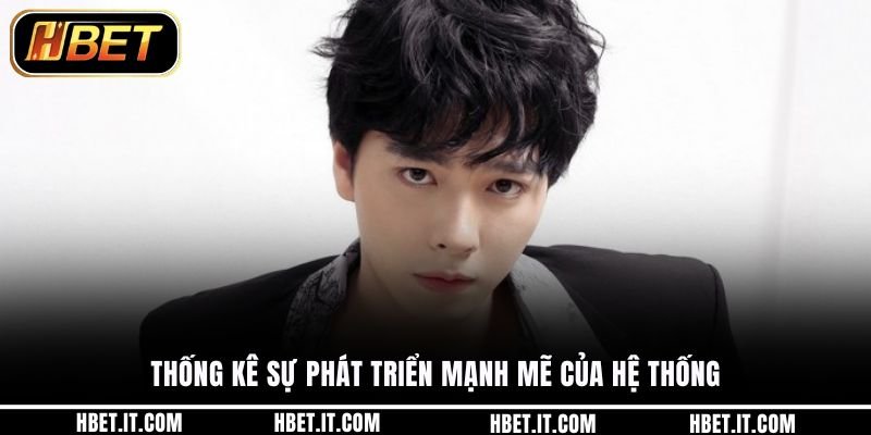 Thống kê sự phát triển mạnh mẽ của hệ thống